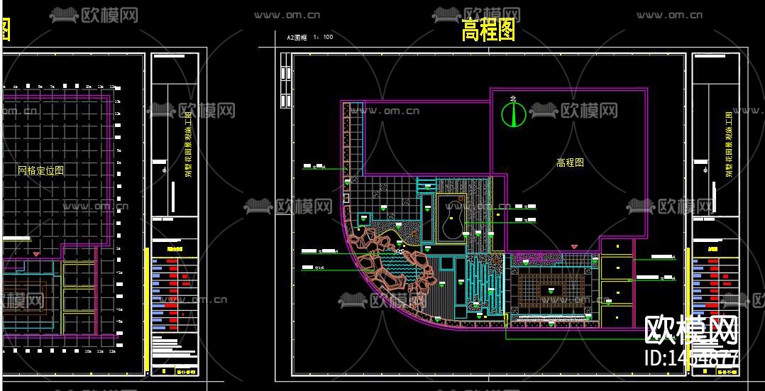 花园cad施工图下载（渲染图5）