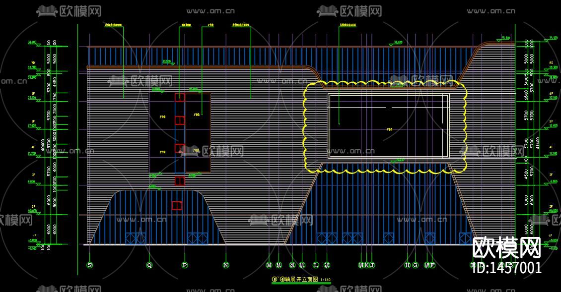 LED广告牌cad大样节点图下载（渲染图7）