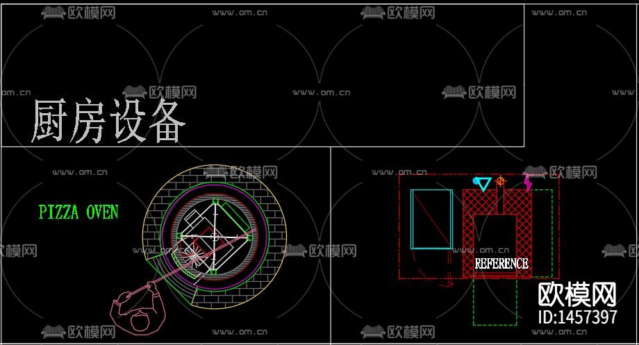 奶茶店cad施工图