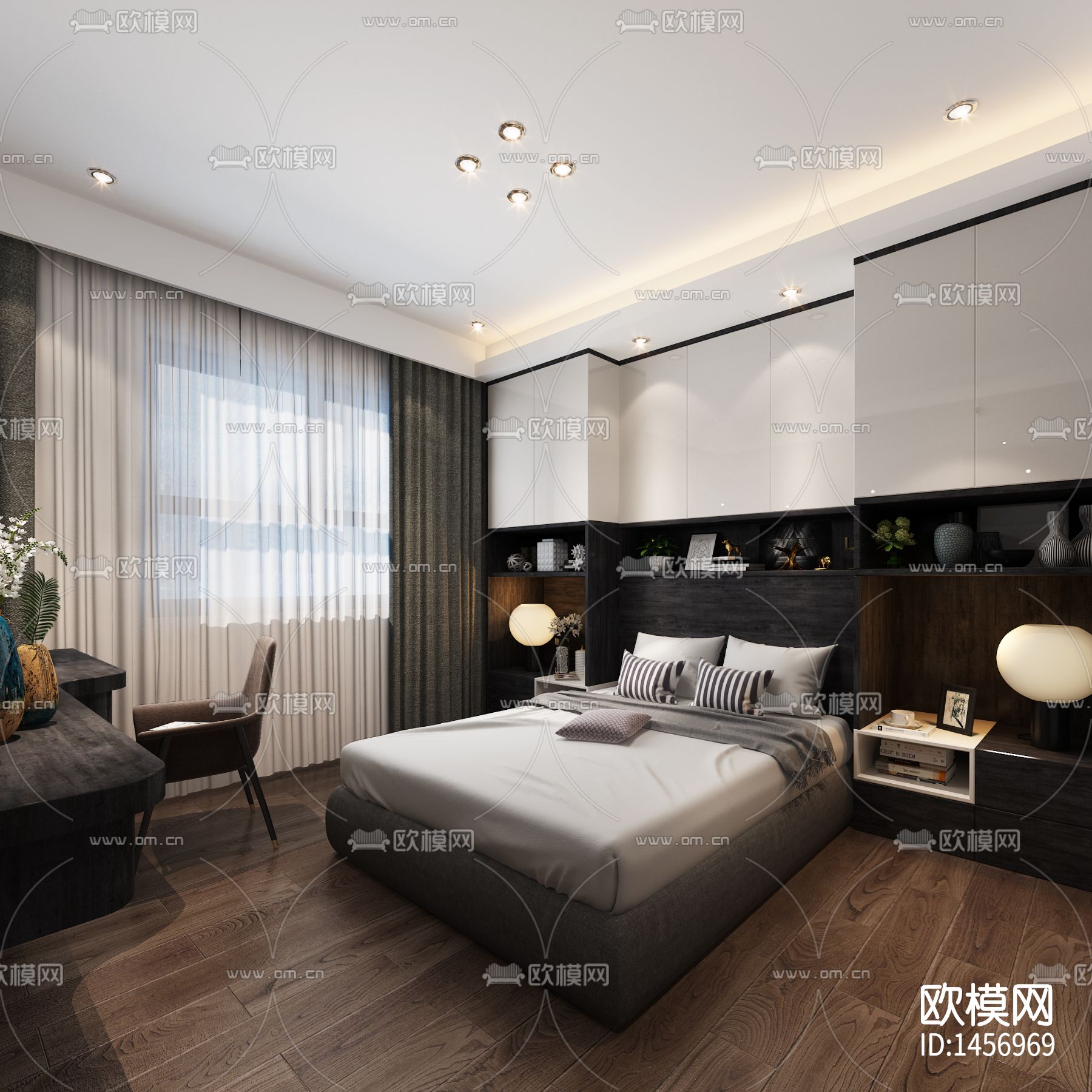 家装样板房cad施工图