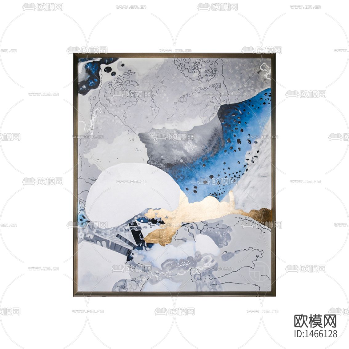 现代简约创意抽象装饰画下载