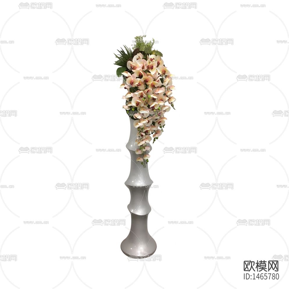 简欧创意陶瓷花瓶摆放花艺
