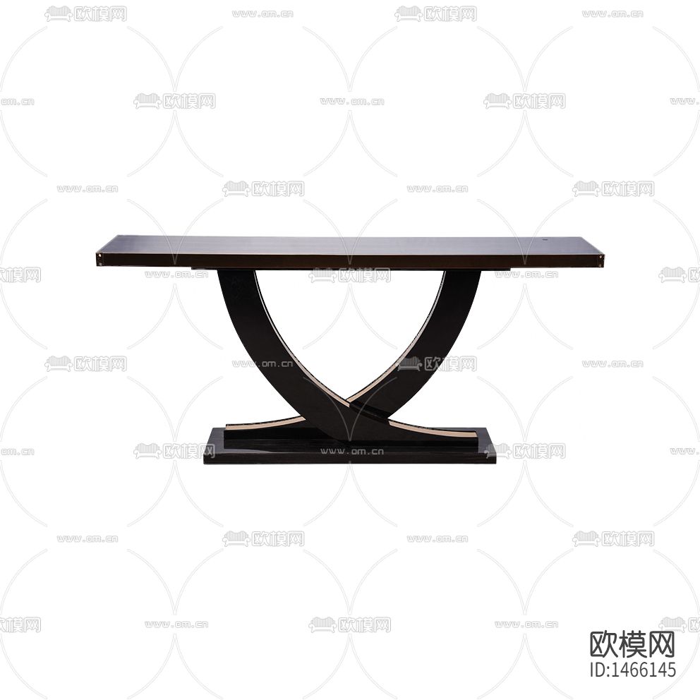 现代简约创意实木餐桌下载