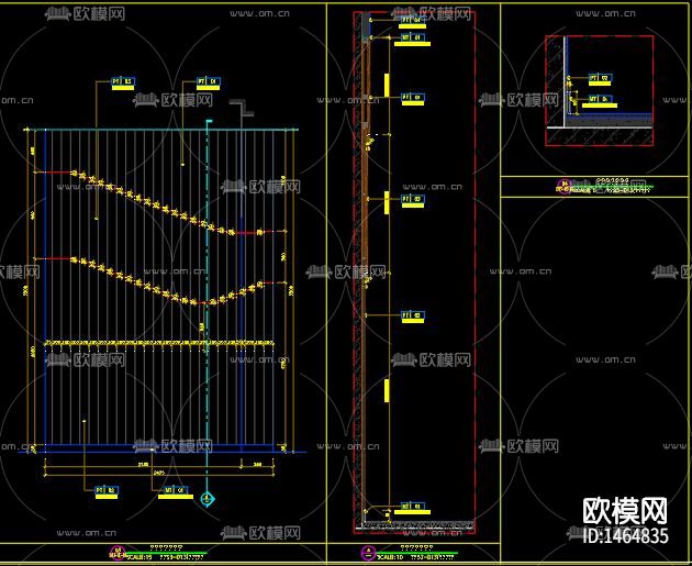 小型甜品店cad施工图下载（渲染图7）