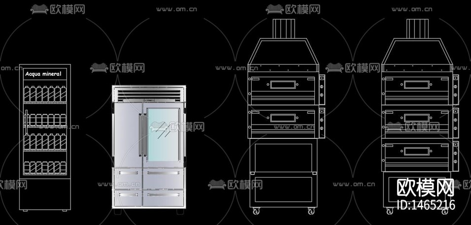 游戲機咖啡機cad圖庫下載(渲染圖6)