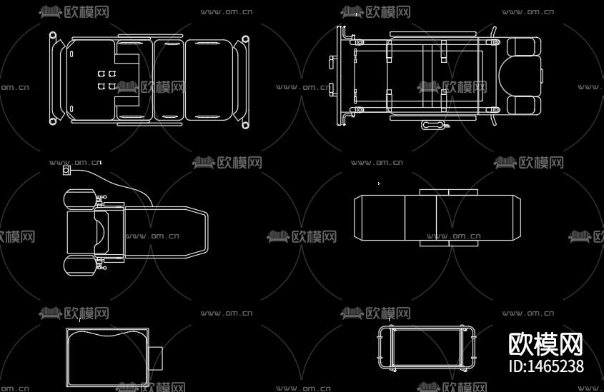 医疗设备cad图库下载（渲染图2）