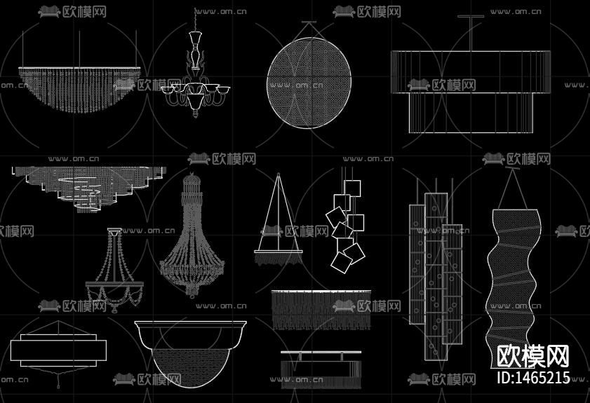 家具cad图库下载（渲染图3）