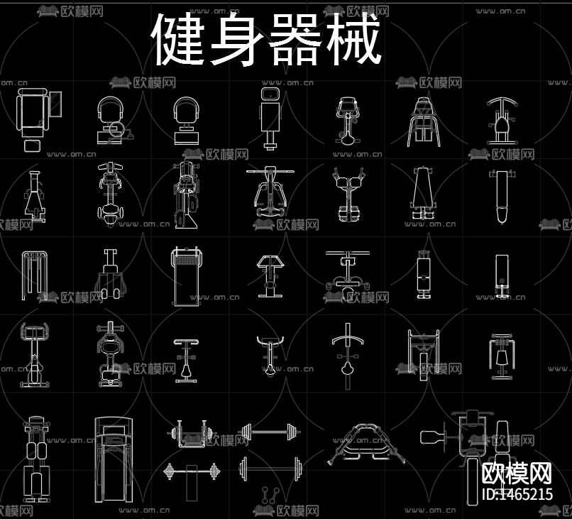 家具cad图库下载（渲染图5）