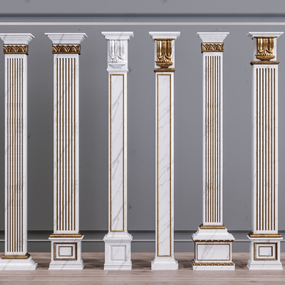 中式柱子免费下载下载