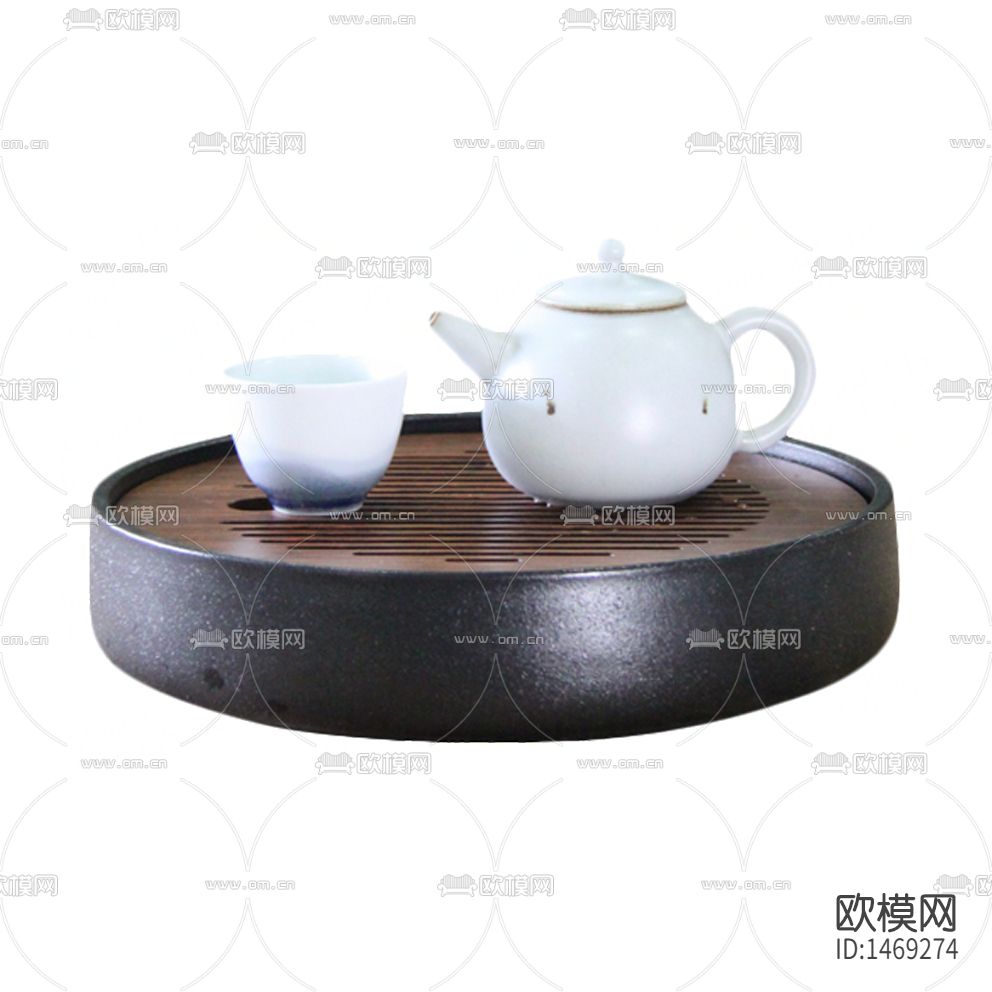 新中式禅意陶瓷茶具下载