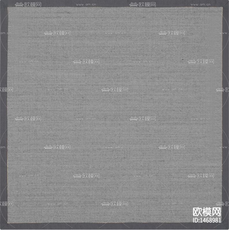 新中式简约布艺地毯下载