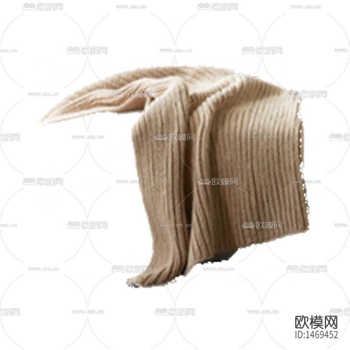 现代简约创意布艺搭巾下载