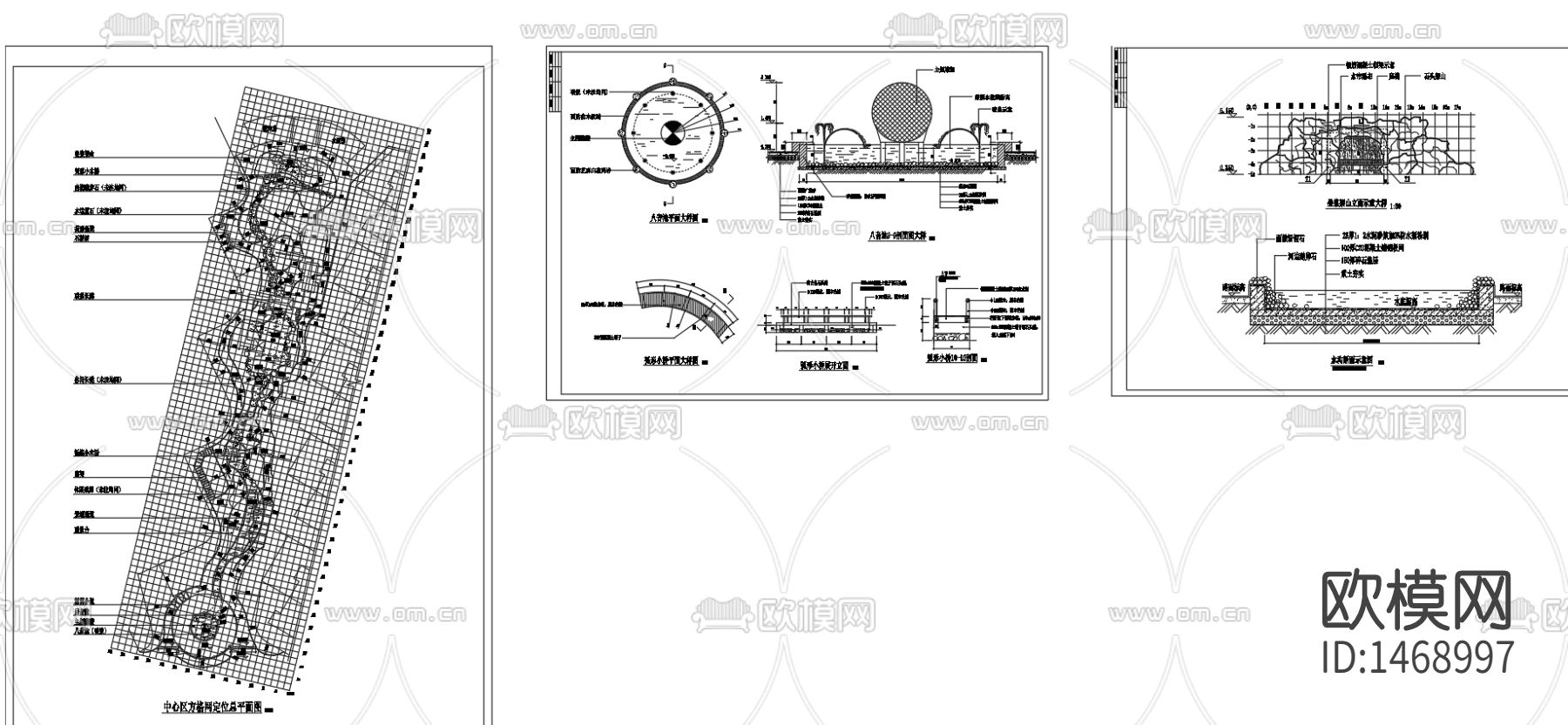 园林cad施工图下载（渲染图1）