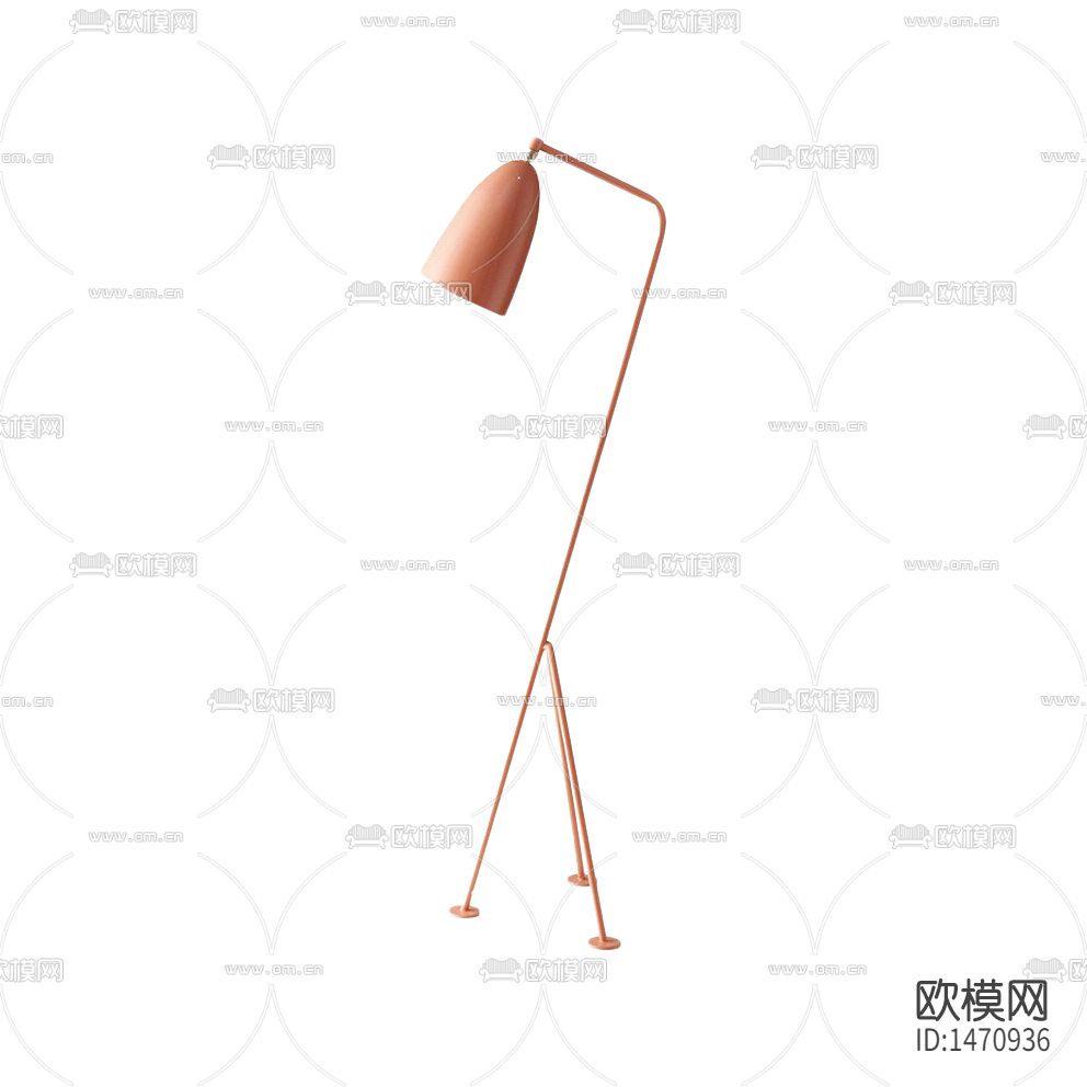 北欧极简金属落地灯下载