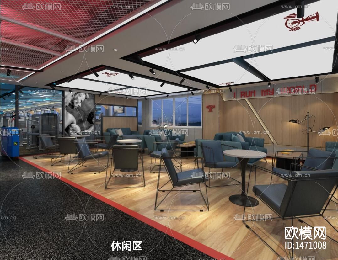 丘瑞斯特健身房cad施工图