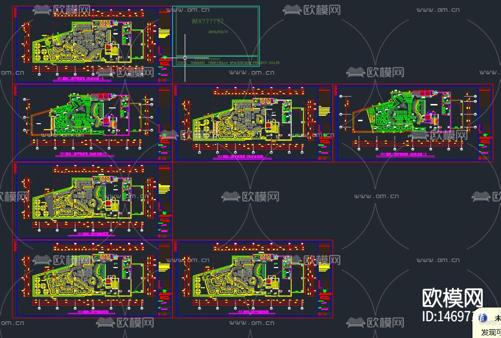 酒吧cad施工图下载