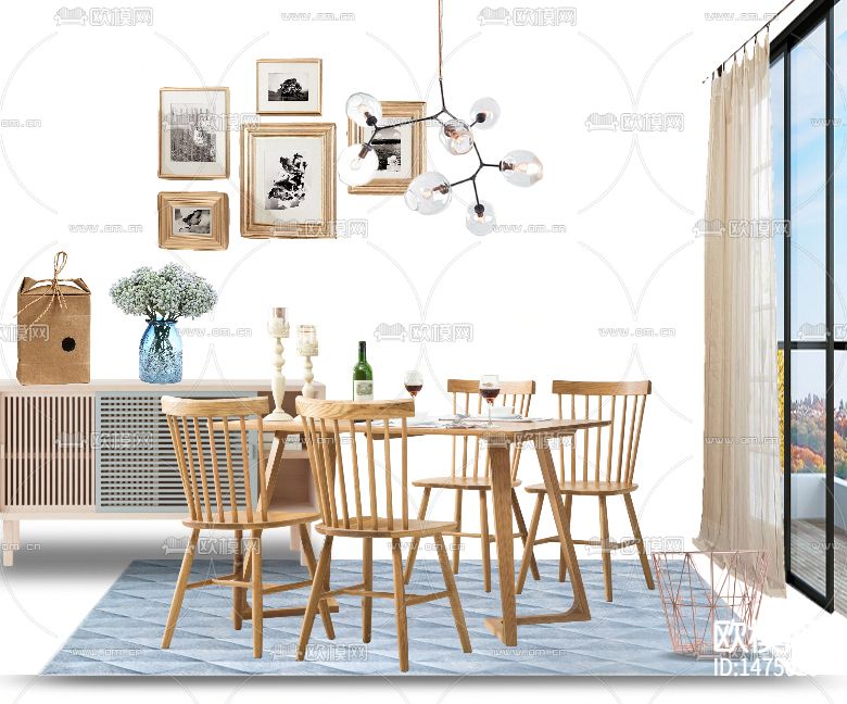 北欧简约创意餐厅
