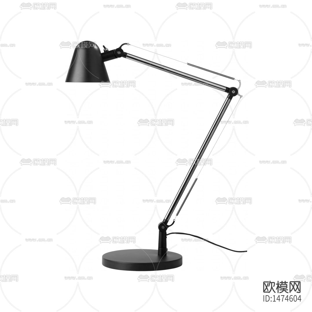 现代简约创意金属台灯下载