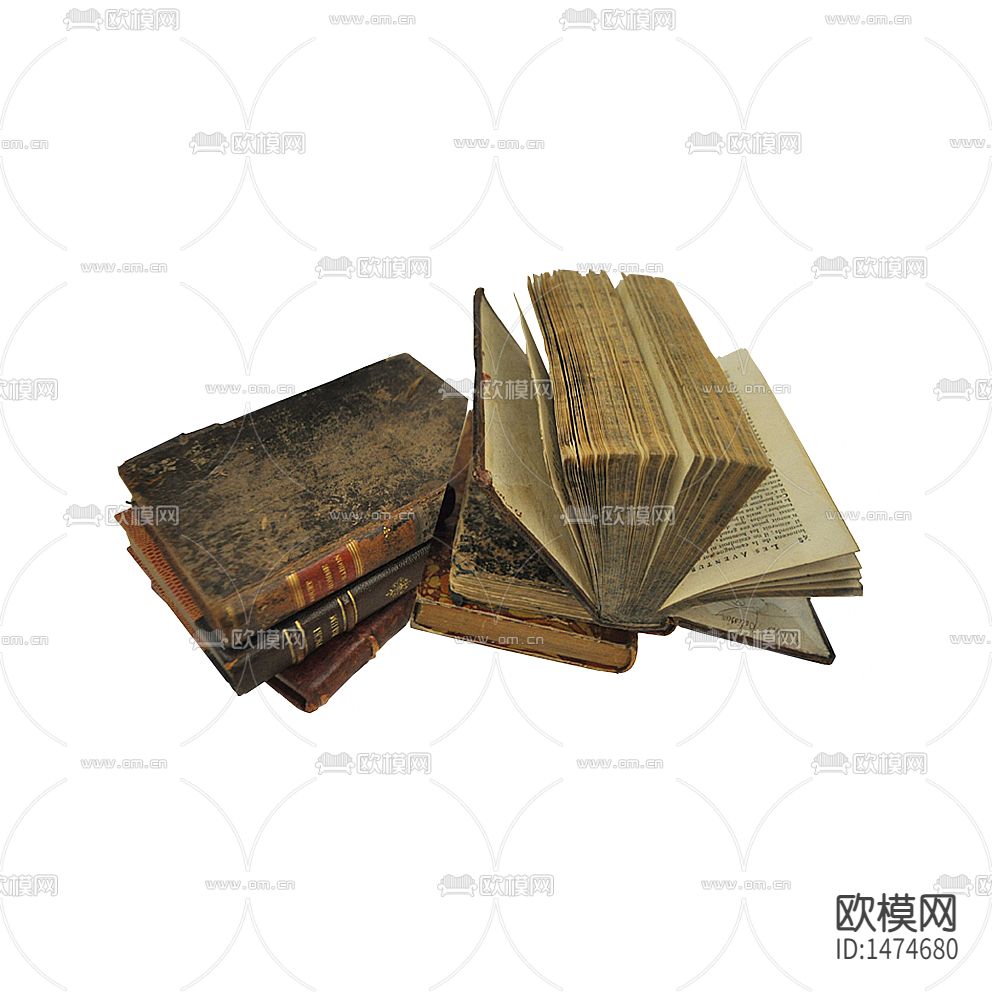 法式古典法文古董书籍下载