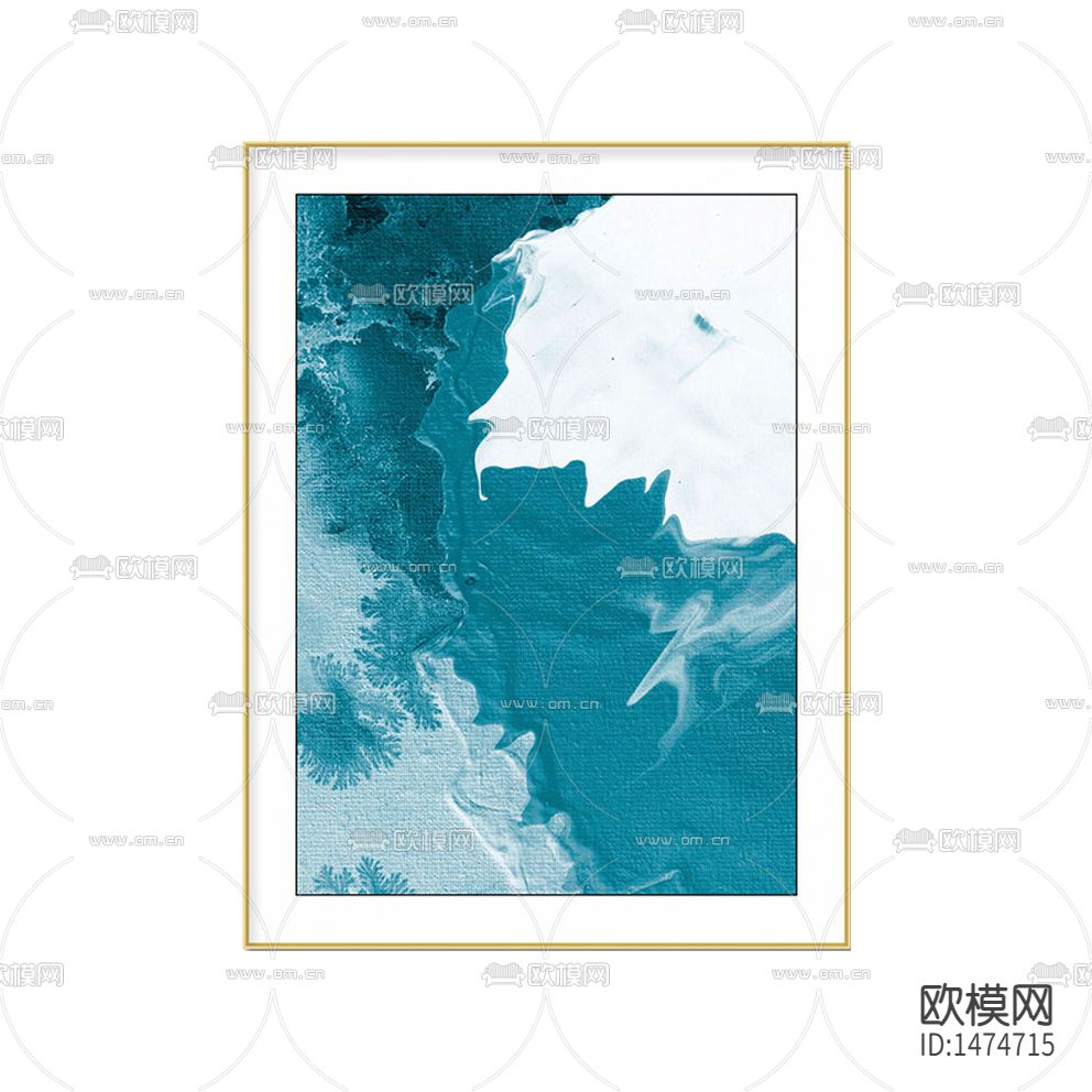 现代创意手工装裱晶瓷片艺术装饰画下载