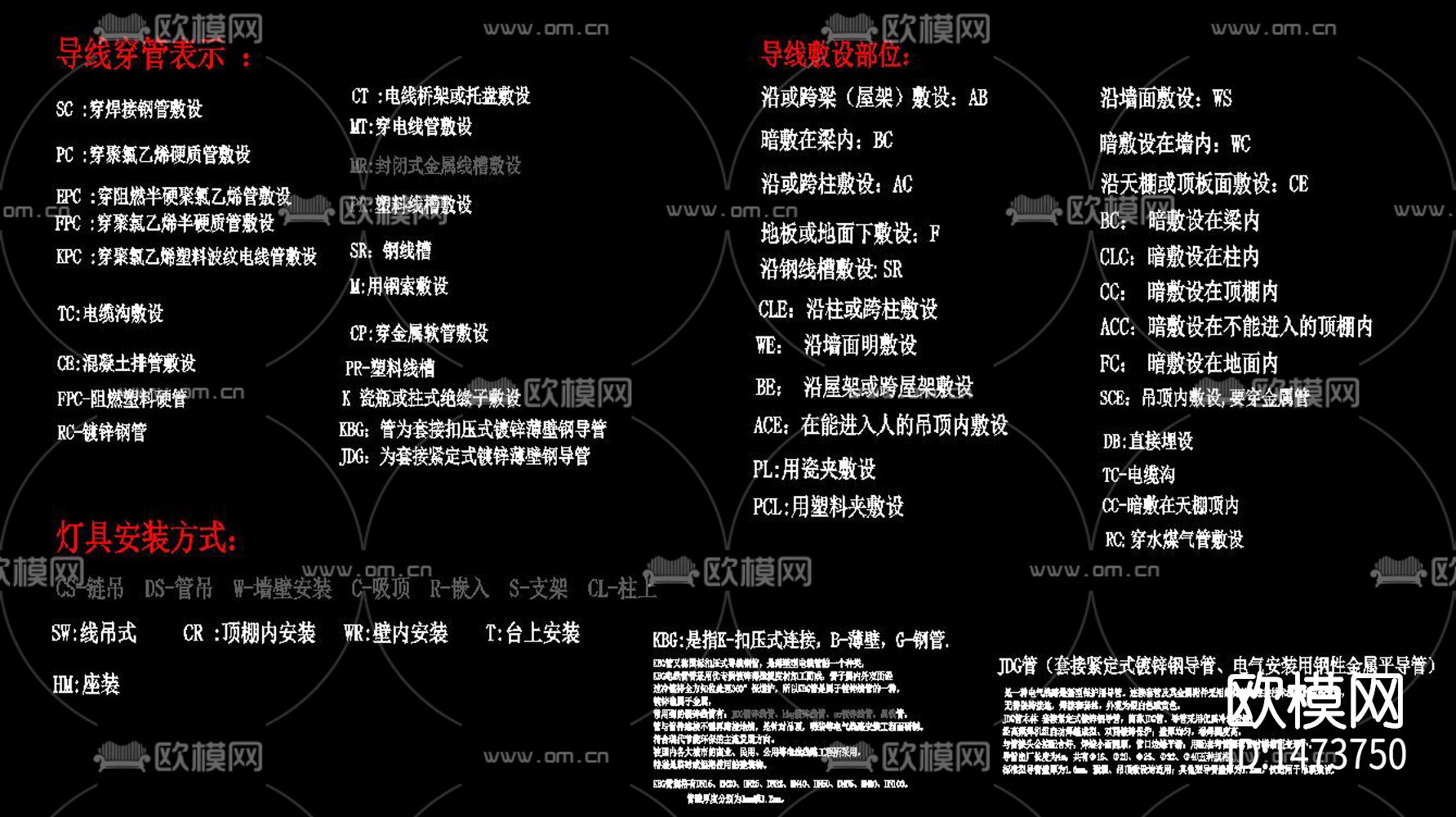 电路电气系统图讲解图下载（渲染图6）