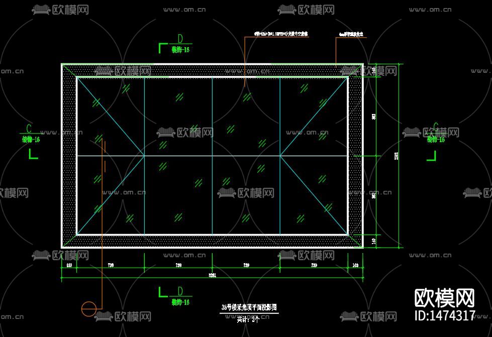 玻璃幕墙节点大样下载（渲染图3）