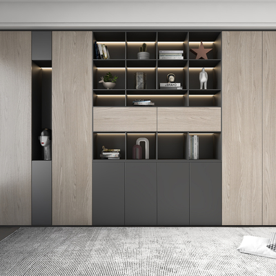 现代装饰柜3d模型