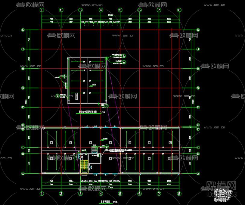 酒店cad施工图下载（渲染图4）