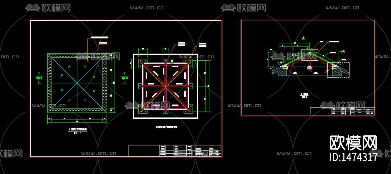 玻璃幕墙节点大样下载（渲染图9）