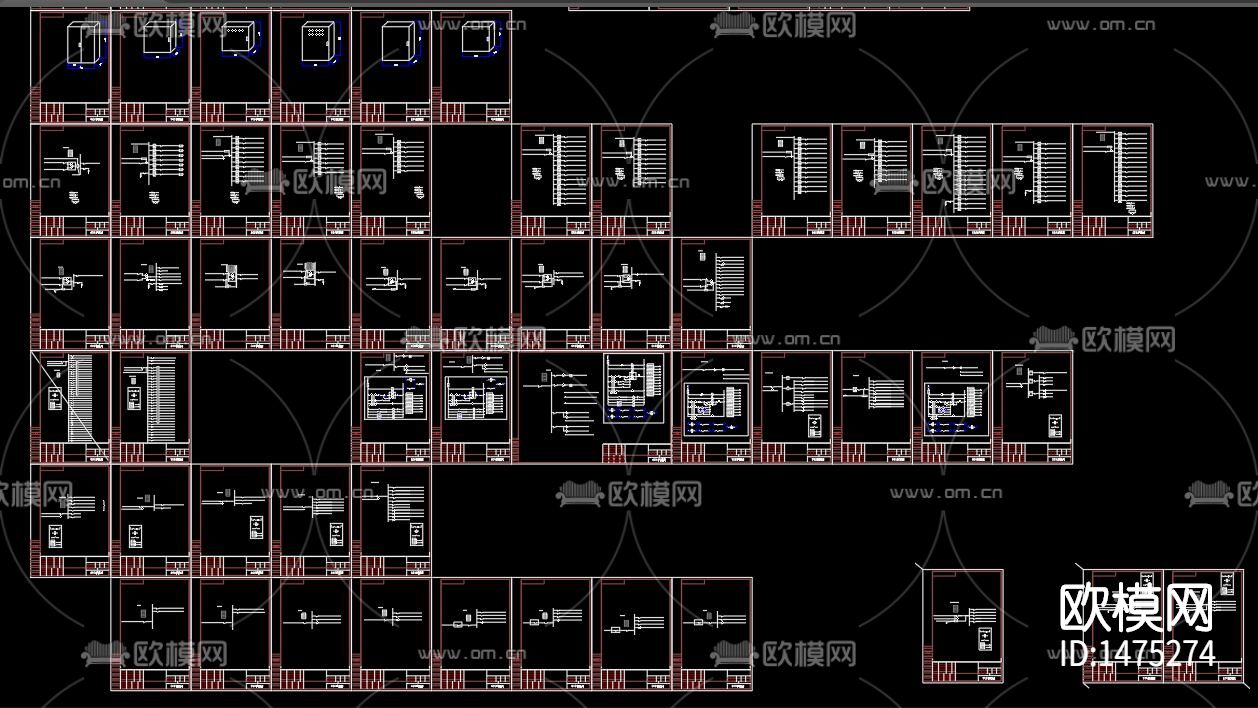 小三箱钣金图纸下载（渲染图9）