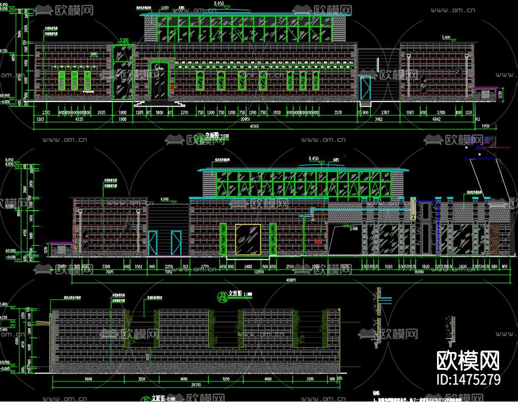 景观规划cad施工图下载（渲染图7）