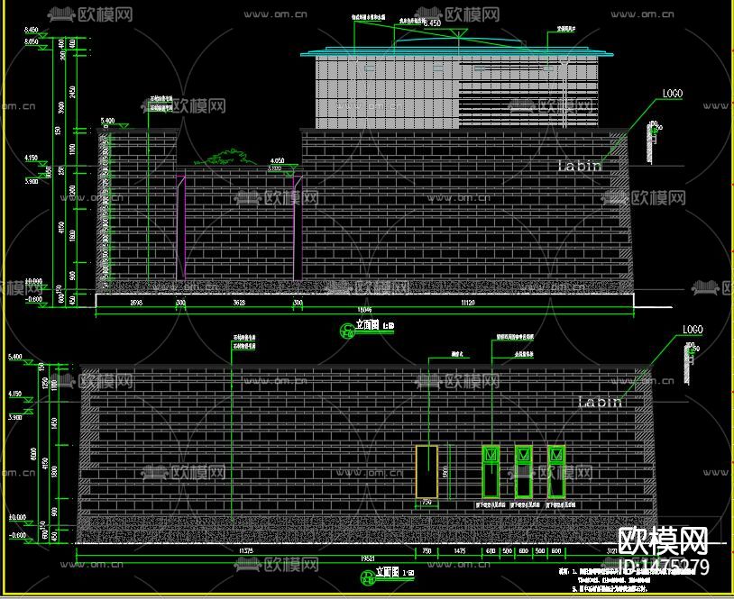 景观规划cad施工图下载（渲染图6）