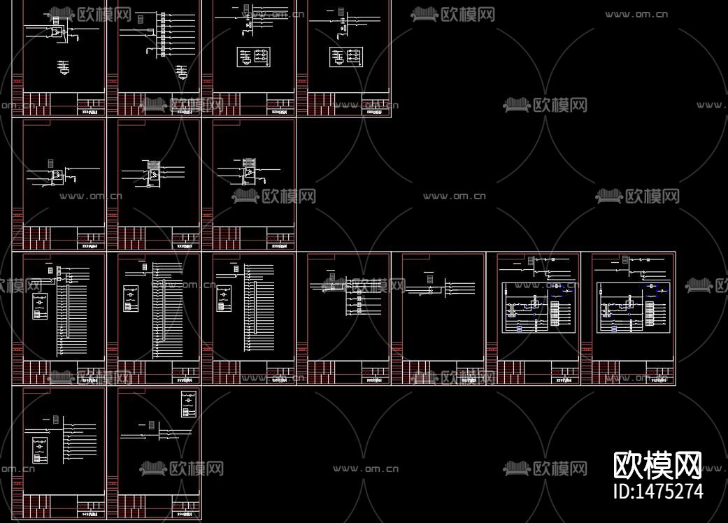 小三箱钣金图纸下载（渲染图5）