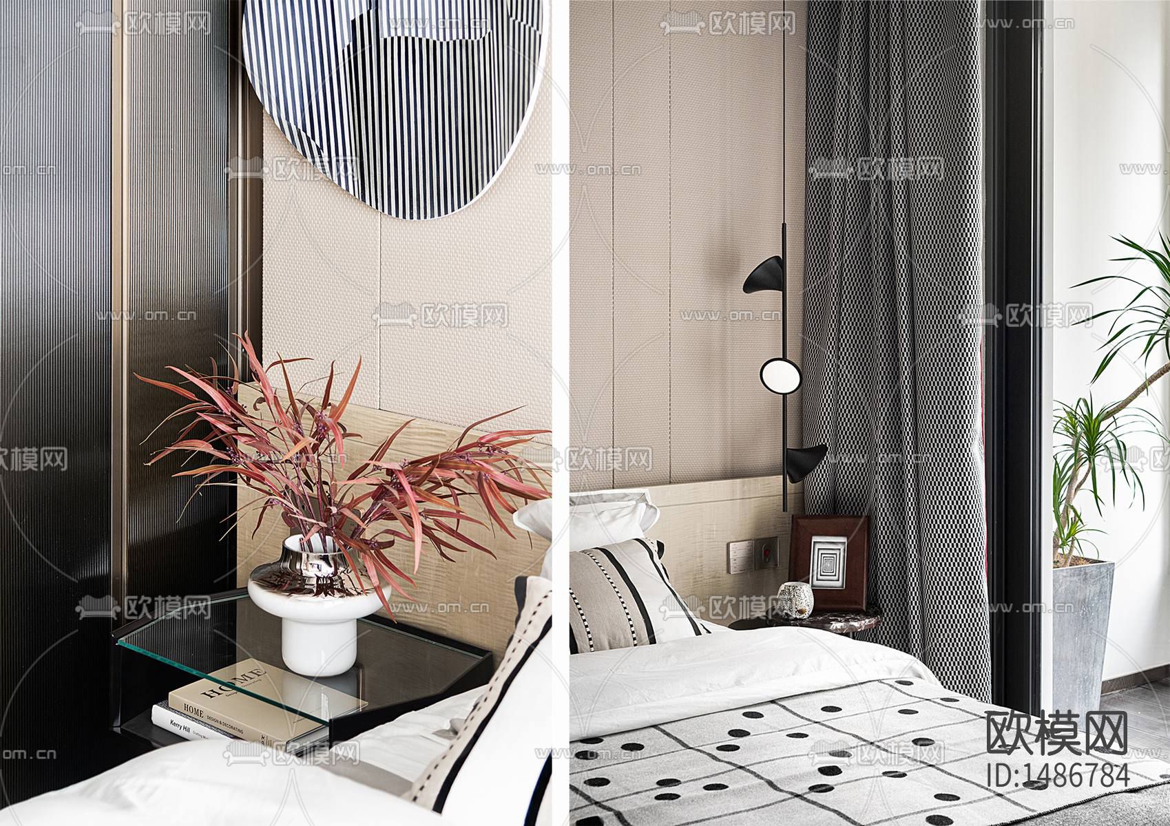 家装设计cad施工图下载（渲染图8）