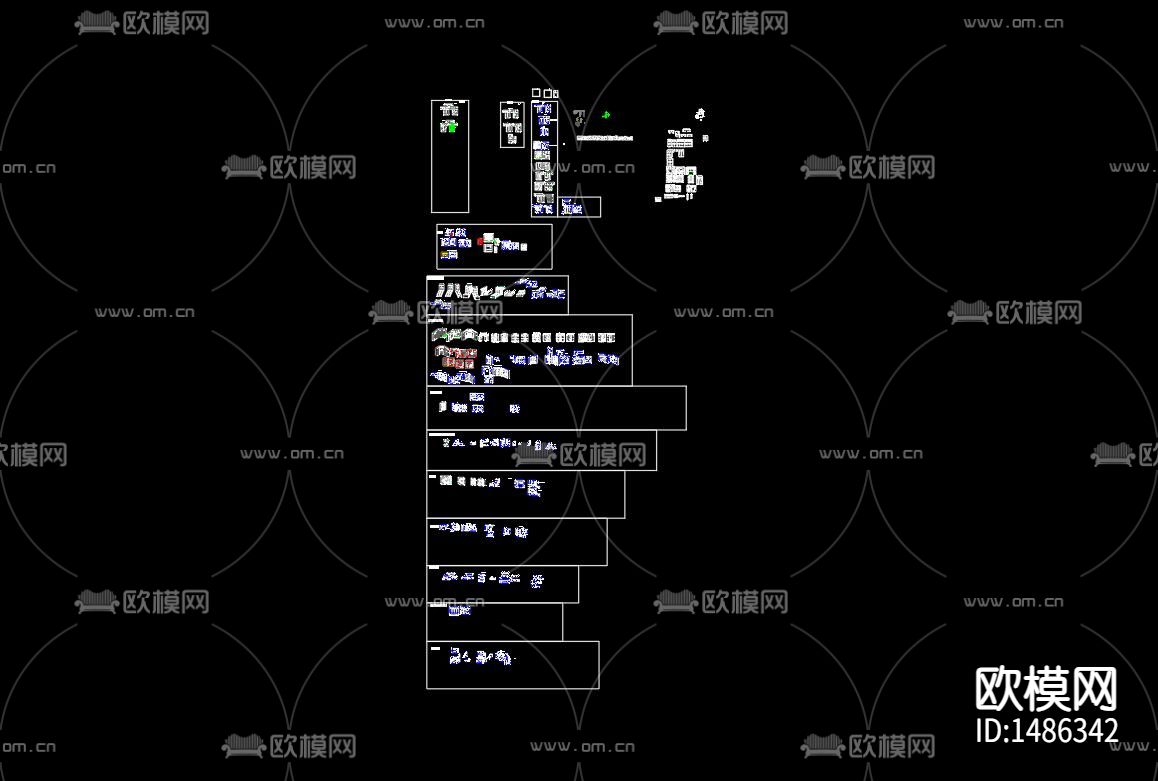 柜体cad图库下载（渲染图9）