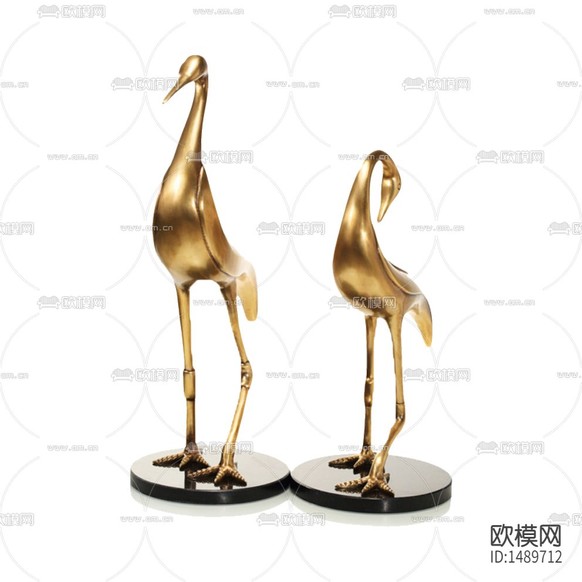 簡(jiǎn)歐輕奢黃銅小鳥(niǎo)裝飾擺件下載