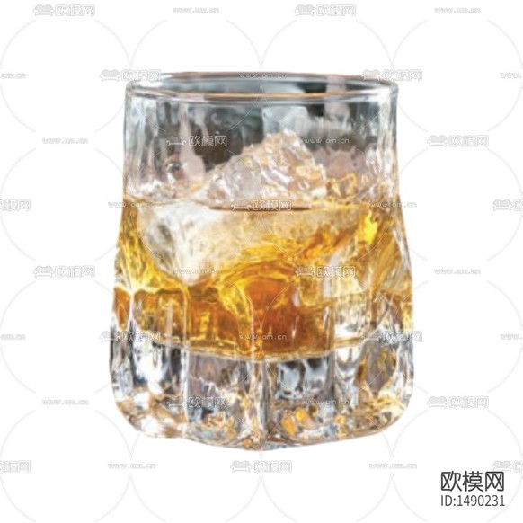 現(xiàn)代簡(jiǎn)約異形玻璃酒杯下載