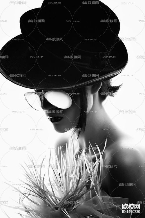 现代轻奢创意女性人像摄影下载