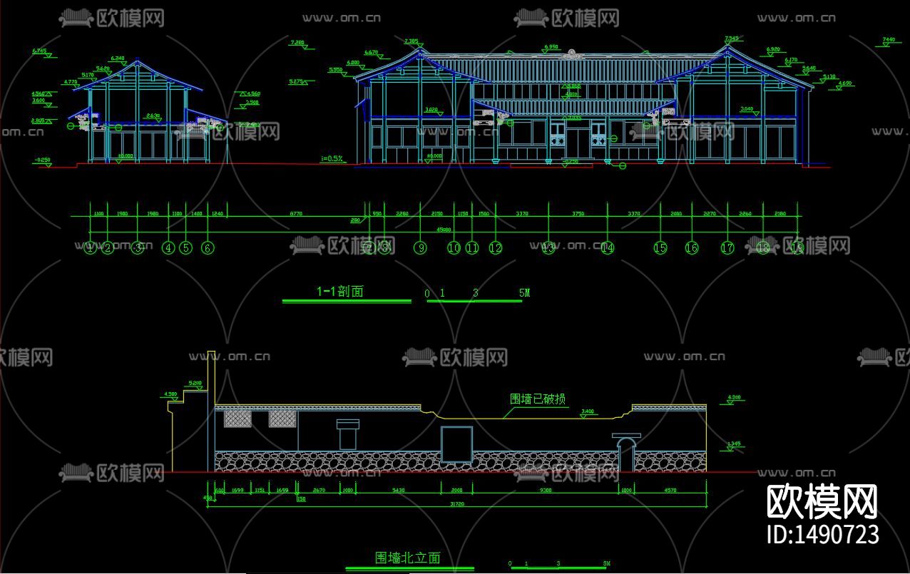 古建cad施工图