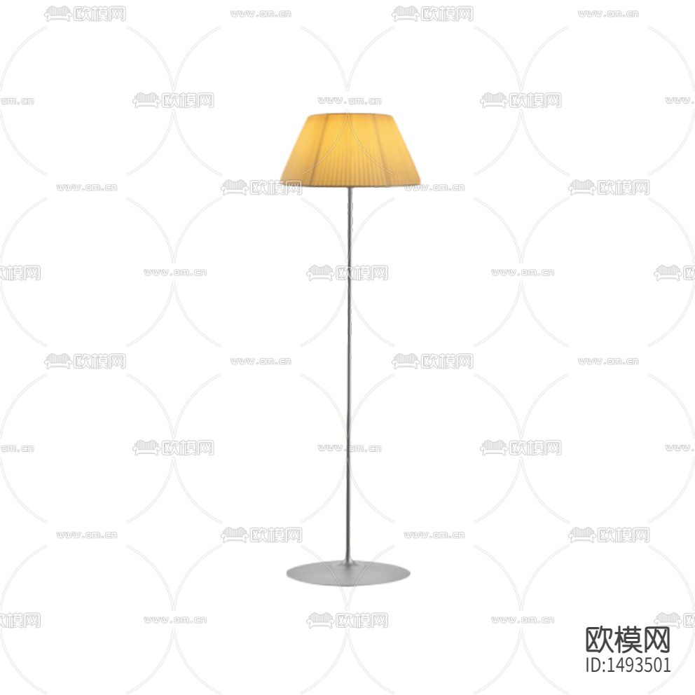 现代极简金属落地灯下载