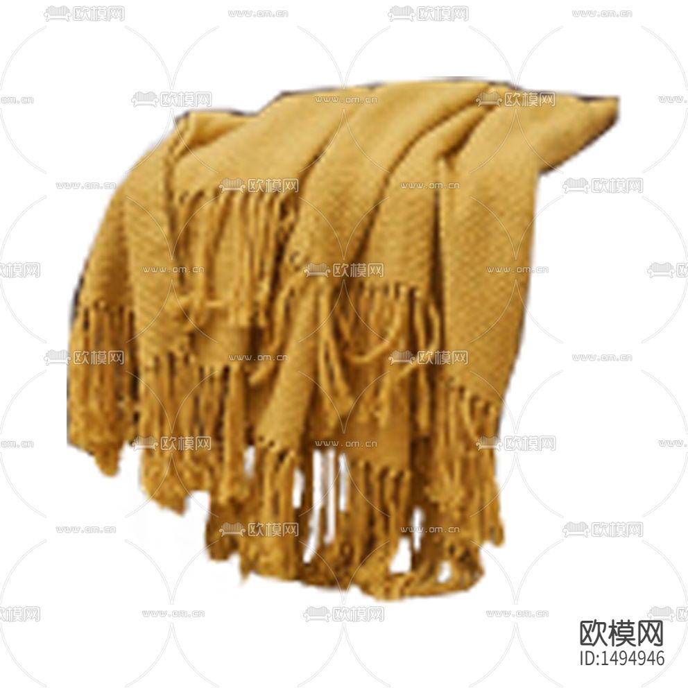 现代创意黄色编织搭巾下载