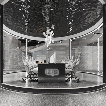 后现代网咖3d模型