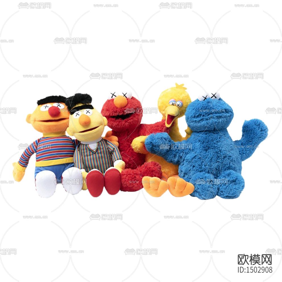 现代简约创意儿童玩偶摆件