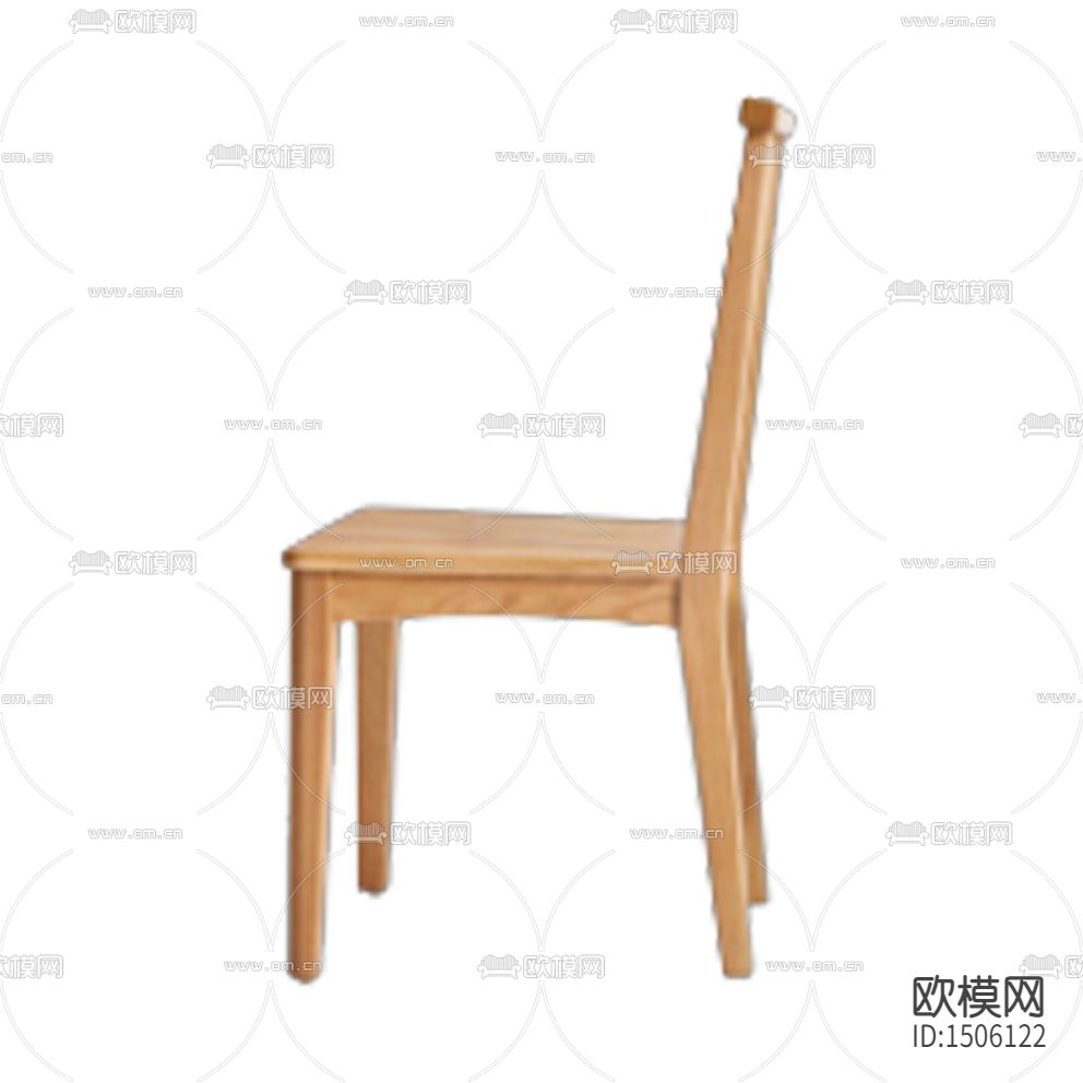 北欧简约实木餐椅下载