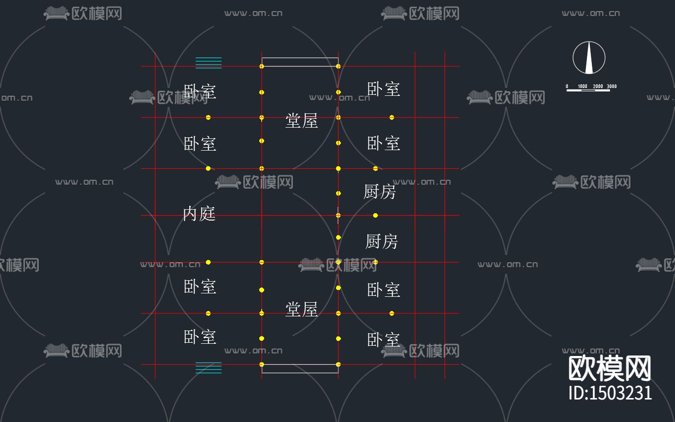 少数民族民居下载（渲染图6）