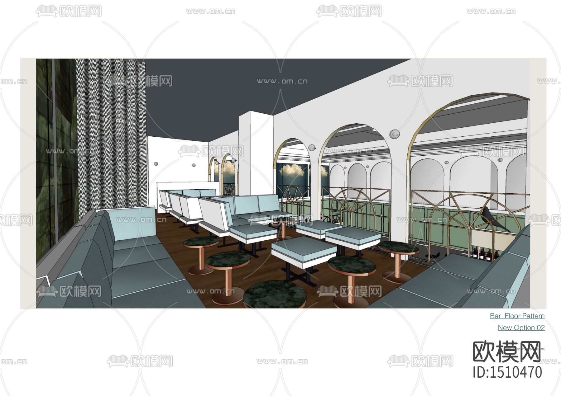 北京三里屯酒吧下载（渲染图1）