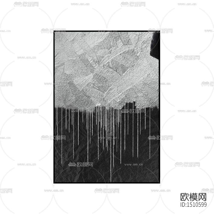 现代轻奢创意银灰色装饰画下载