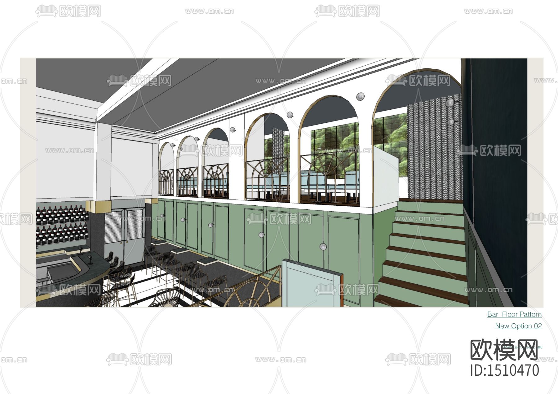 北京三里屯酒吧下载（渲染图2）