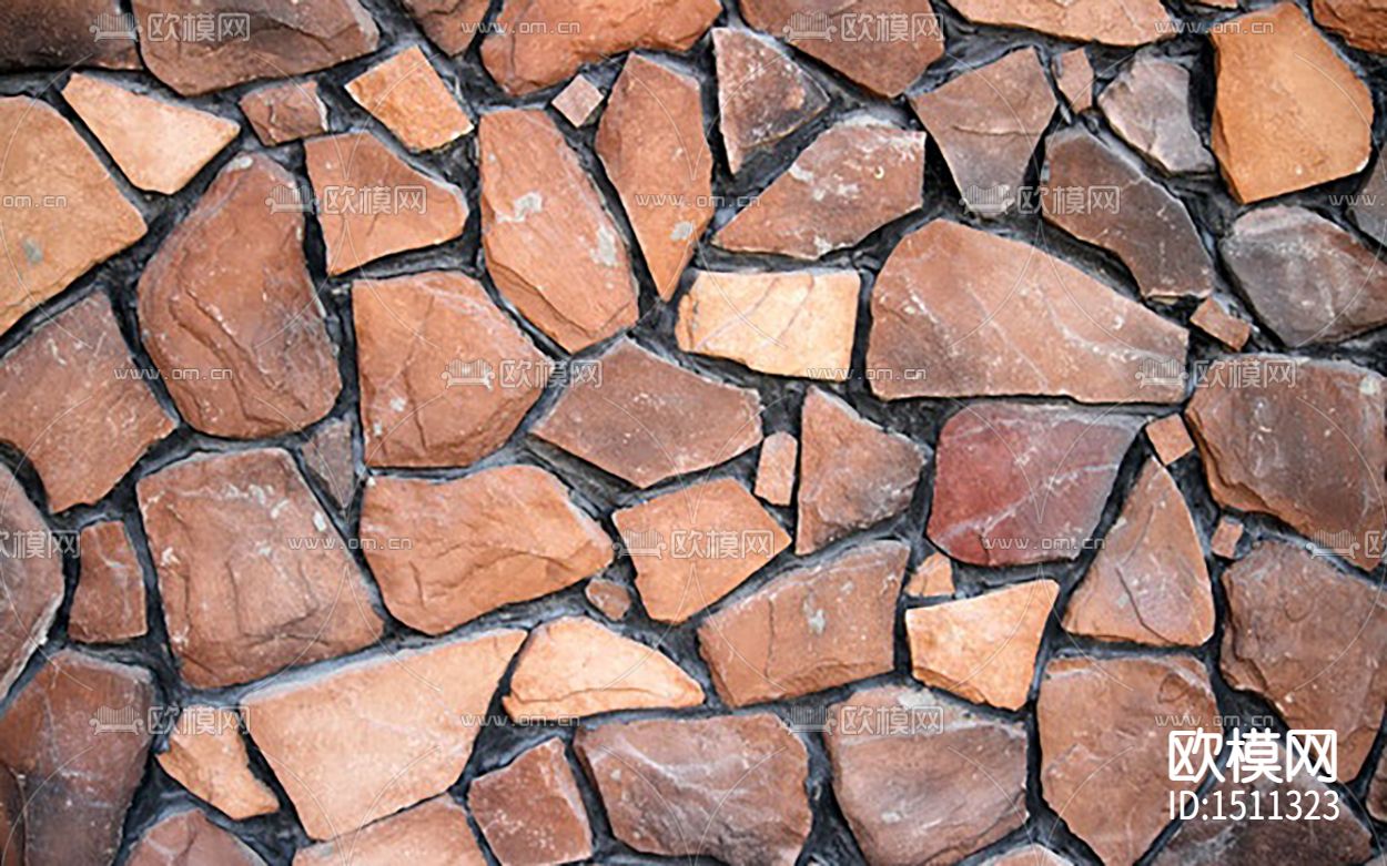 现代文化石贴图下载