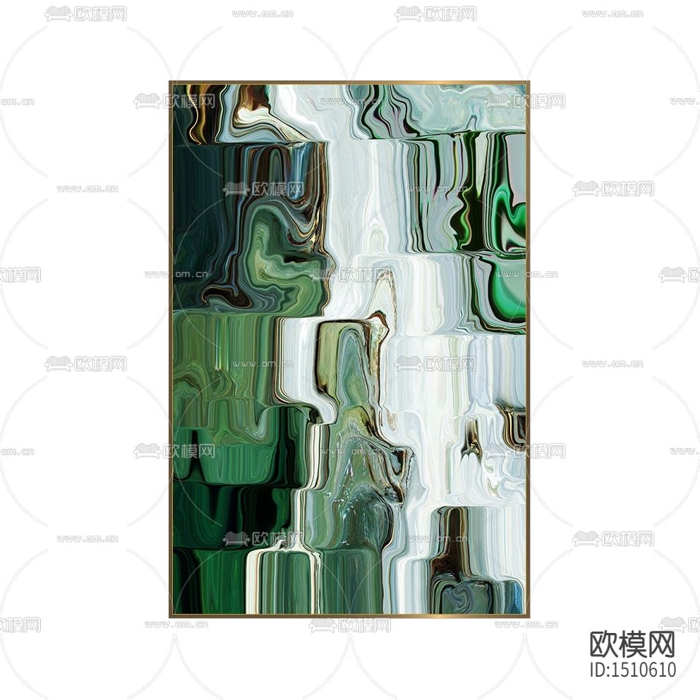 现代抽象流体纹理抽象装饰画